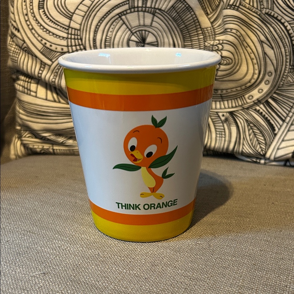 Think Orange Bird Cup Disney 50th Florida WDW